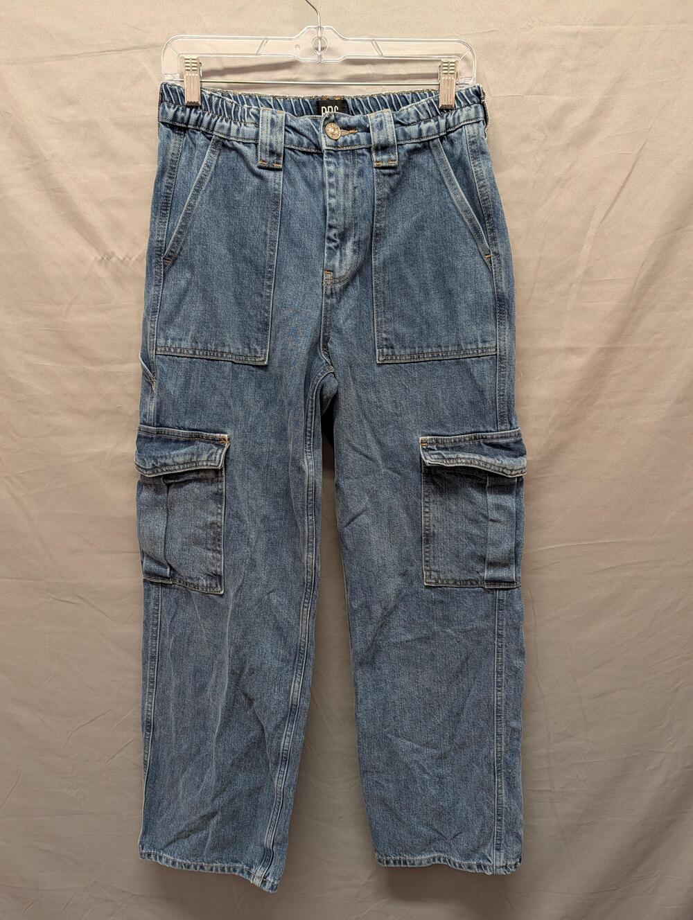 BDG Urban Outfitters Jeans Mens 29 Blue Denim Skate Jean Cargo Utility Baggy